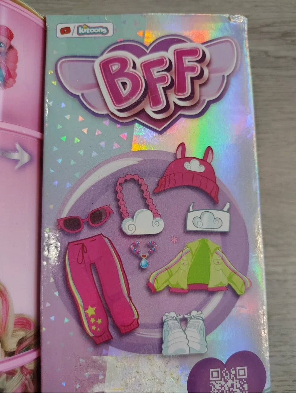 New! Cry Babies BFF Hannah Doll And Accessories By Kitoons Series 2